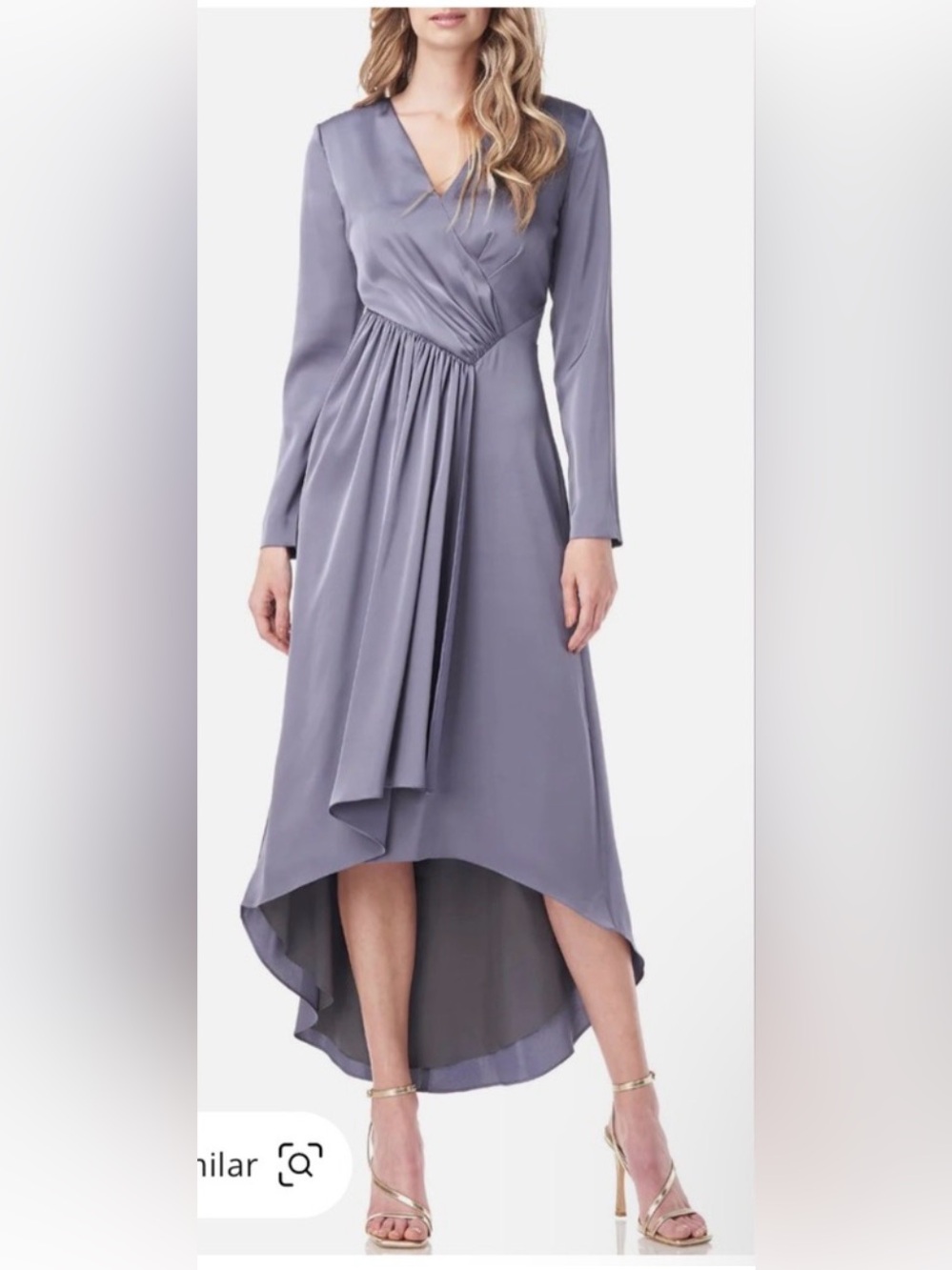 Kay Unger Helena High-Low Dress